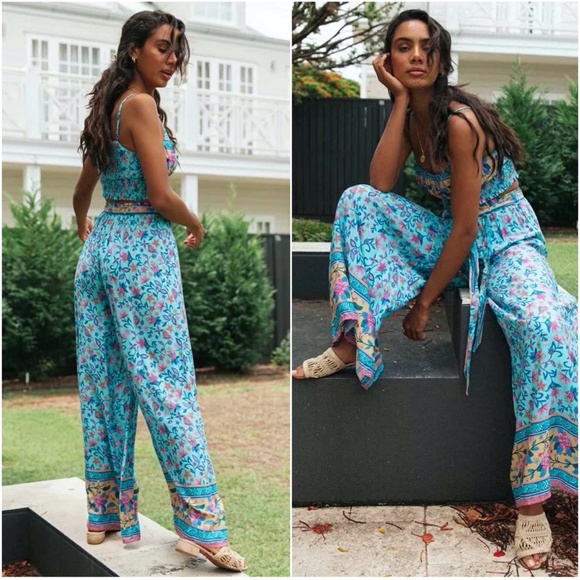 Boho Chic Print Pants Set - Picture 5 of 7